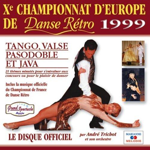 André Trichot & Son Orchestre - Xe championnat d'Europe de danse rétro 1999 Bon état -  reconditionné disponible sur Label Emmaüs